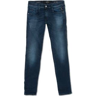 Replay Anbass Hyperflex Re-Used Jeans Dark Blue
