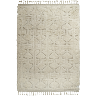 Classic Collection Casablanca tæppe hvid, 170x230 cm