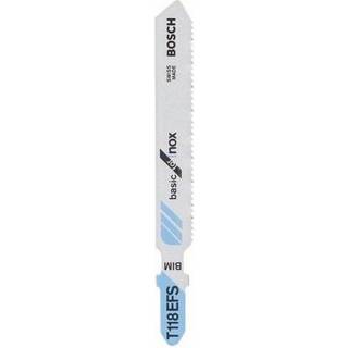 Bosch Stiksavklinge T 118 Efs Metal/inox 5 Stk - 2608636497