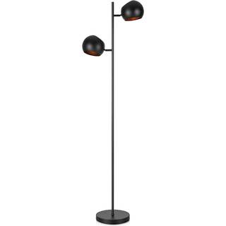 Markslöjd Edgar sort 107741 gulvlampe