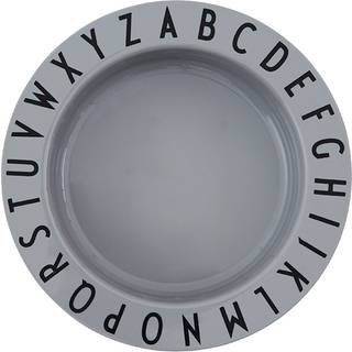 Design Letters Design Letters Eat & Learn dyb tallerken Nude