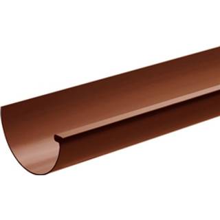 Plastmo Tagrende nr. 10 Brun plast - 4 m - Plastmo