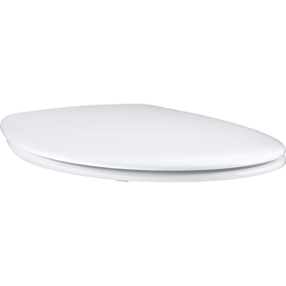 Grohe Bau Ceramic toiletsæde med soft-close og quick release, hvid