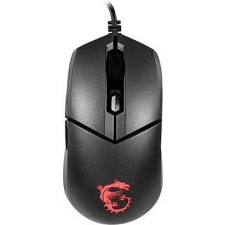 MSI Clutch GM11 Gaming - mouse - USB - Mus - Optisk - 6 knapper - Sort