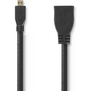 Nedis HDMI cable with Ethernet - 20 cm
