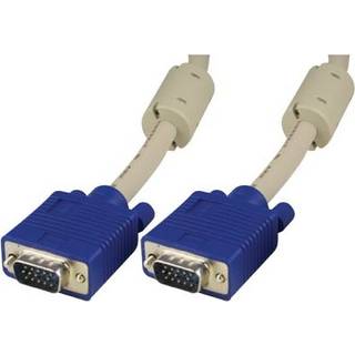 Kabel VGA m/m 5m m/ferrit
