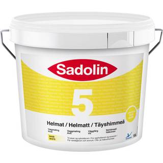 Sadolin basic vægmaling helmat glans 5 bw 10l
