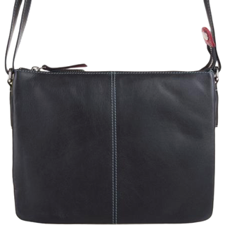 Pia Ries crossbody skindtaske m/lynlås (TROPICAL)