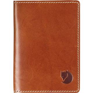 Fjällräven Leather Passport Cover Leather Cognac, OneSize