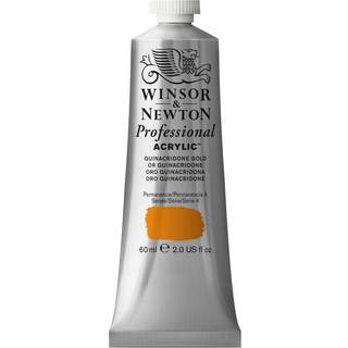 Winsor & Newton Professional Acrylic Paint 60 ml (2-oz) Tube Quinacridon Gold