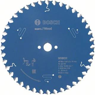 Bosch Rundsavsklinge 184x16x2.6mm 40t Exp Wood - 2608644036