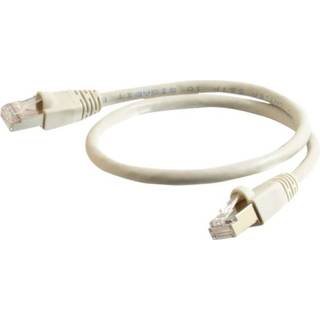 C2G Cbl/2m CAT6A Shielded Patch Cable White