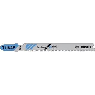 Bosch Stiksavklinge T 118 Af Metal 3 Stk - 2608634694 ✓ På lager - klar til levering og afhentning