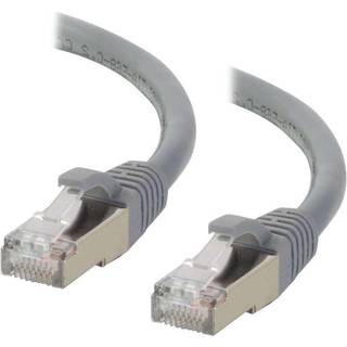 C2G Cbl/30m CAT6A Shielded Patch Cable Grey