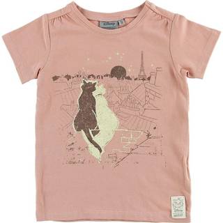 Wheat T-shirt Paris View Misty Rose