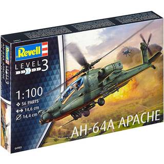 Revell AH 64A Apache Model Set 1:100 [Levering: 1-2 dage]