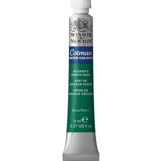 Winsor & Newton Cotman akvarelmaling 8ml (0,27 oz) Tube Hookers gr?nne m?rke