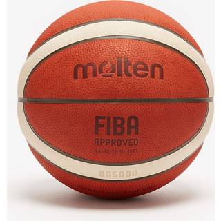 Molten BG5000 Premium Læder Basketball - FIBA Official Game Ball - Størrelse 7