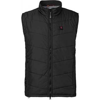 Vest med varme, Quiltet - Black