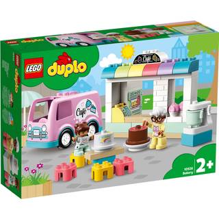 LEGO DUPLO TOWN BAGERY 10928 P?dagogisk Play CAF? Leget?j til sm?b?rn Fantastisk gave til b?rn i alderen 2 og derover (46 stykker)