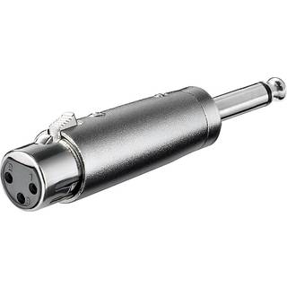 Adapter XLR-hun til 6,3 mm-han