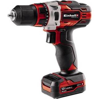 Einhell TE-CD 12/1 Li akku bore/skruemaskine 2x12V/2,0 Ah batteri og lader