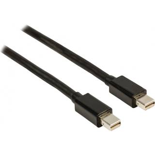 Mini Displayport kabel - 4K - Sort - 1 m