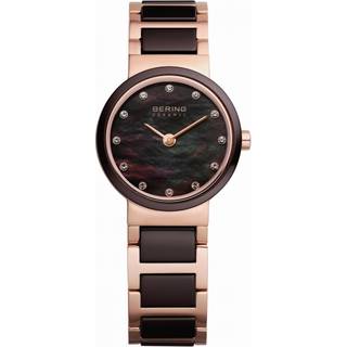 Bering 10725-765 Ceramic Brun/Rosaguldtonet stål Ø25 mm