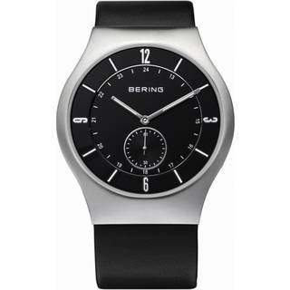 Bering 11940-409 Classic Sort/Læder Ø40 mm
