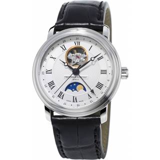 Frederique Constant FC-335MC4P6 Classics Sølvfarvet/Læder Ø40 mm
