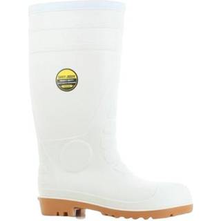 SAFETY JOGGER Poseidon Hvid PVC Sikkerhedsstøvle EN ISO 20345-S4 WR SRA Str. 36