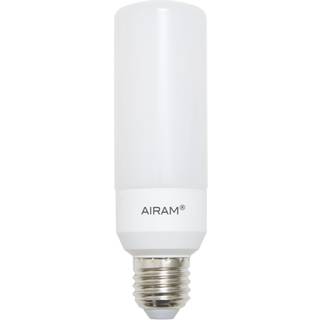 Airam Led Tubular 38 E27 2700k 806lm 7w - Lyskilder Hvid - 4713450