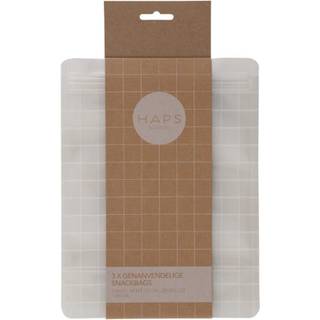 HAPS Nordic 3-pak Genanvendelig Snackbag 1000ml