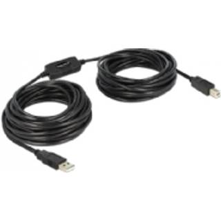 Delock USB-A 2.0 kabel han til USB-B 2.0 han 11m