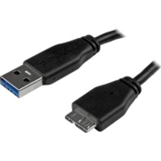 StarTech.com Slim SuperSpeed USB 3.0 A to Micro B Cable