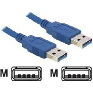 Delock Kabel USB 3.0 Typ-A Stecker > USB 3.0 Typ-A Stecker 3 m blau