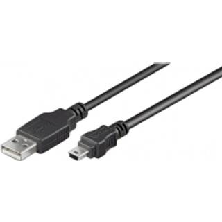 USB 2.0 kabel (USB A Mini B/5p) | 30 cm | PRIS-MATCH