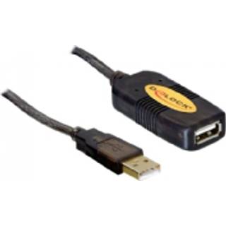 USB 2.0 Booster forlængerkabel | USB A hun han | 10 meter