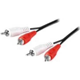 2x RCA M to RCA M Stereo 3m