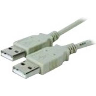 MICROCONNECT USB2.0 A-A 5M M-M, BLACK