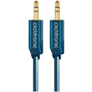 Clicktronic stereo MiniJack lydkabel (3.5 mm. Jack han - han) | 1,5 | PRIS-MATCH