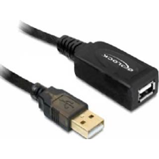 Delock USB 2.0 forlængerkabel, aktiv 10m
