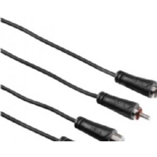 Hama Cable Audio Extension 2 RCA Plugs - 2 RCA Sockets 5.0m