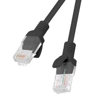Lanberg CAT 6 Ikke afskærmet parsnoet (UTP) 1.5m Patchkabel Sort RAL 9004 --> På fjernlager, levevering hos dig 18-08-2026