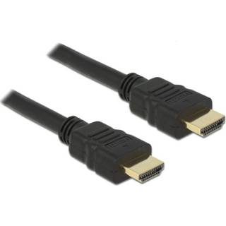 Delock High Speed HDMI-kabel med Ethernet 4K @ 30Hz, 0,5m