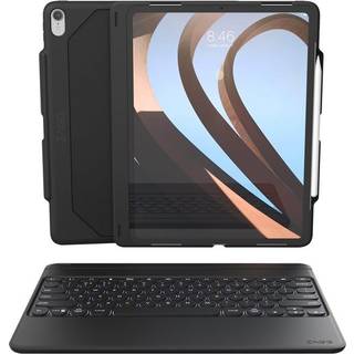 ZAGG Rugged book go til iPad Pro 11", nordisk layout, sort