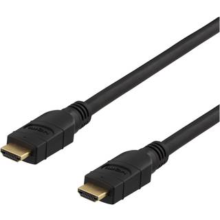 DELTACO Prime HDMI with Ethernet cable 5m Black
