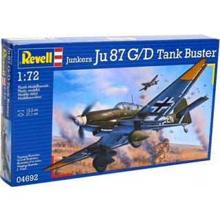 Revell, Junkers Ju87 G/D Tank Buster, 1:72 [Levering: 1-2 dage]