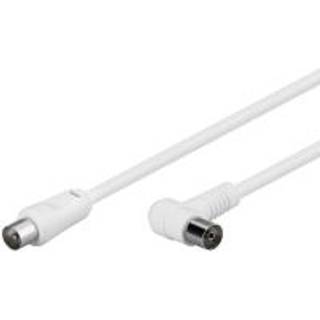 Skærmet antenne kabel med vinkel | 1,5 meter | PRIS-MATCH