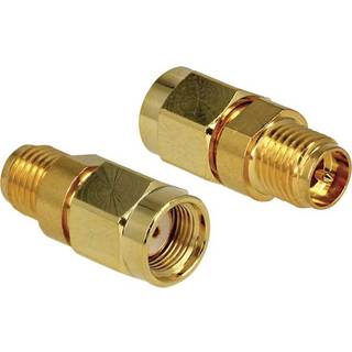 Delock - SMA hun til SMB hun adapter
